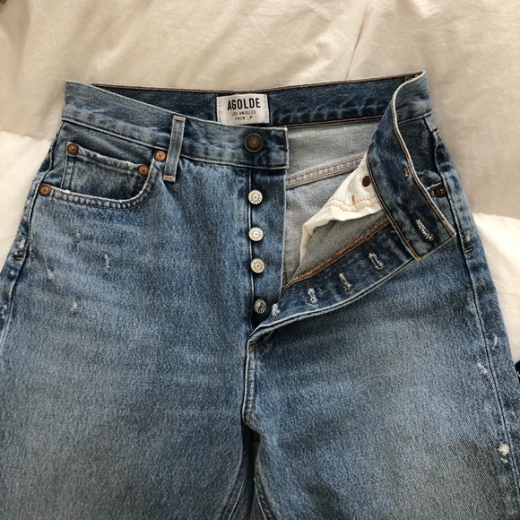 Agolde Riley crop Jean - Picture 6 of 7